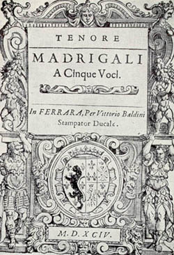 Don Carlo Gesualdo Madrigali
