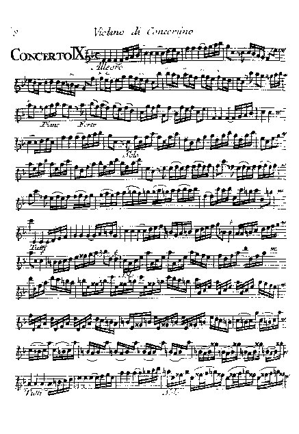 Vivaldi Opus 4 No. IX